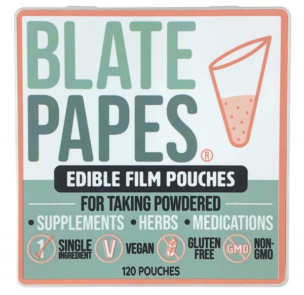 Blate Papes Edible Film Pouches (120 count)