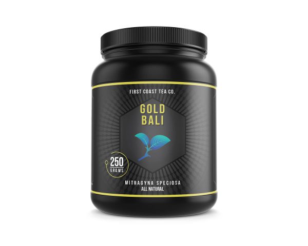 First Coast Tea Co Gold Bali Herbal Tea 250 gram tub