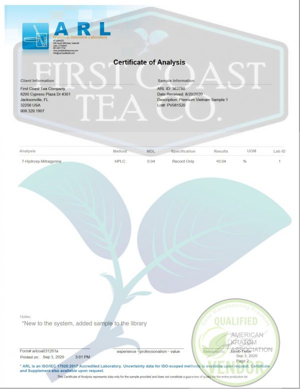 Premium Vietnam Herbal Tea