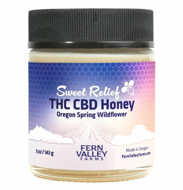 Sweet Relief Delta 9 Whipped Honey Jar (5 ounces)