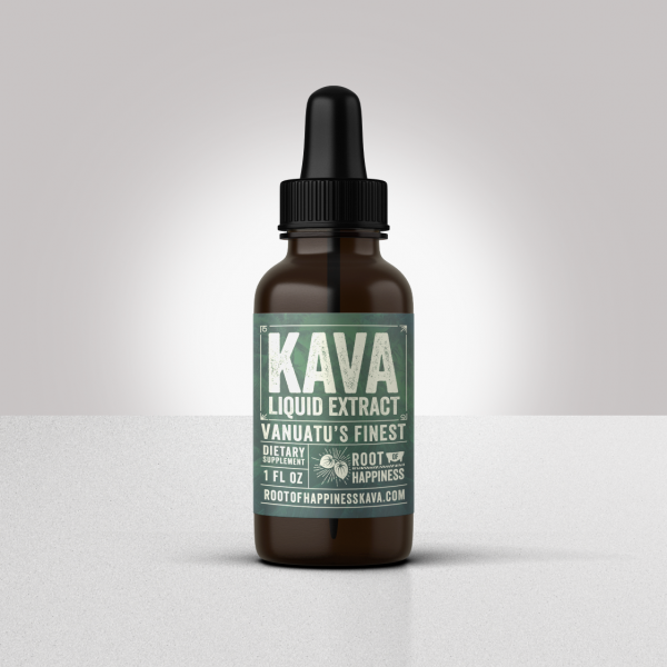 Premium Noble Vanuatu Kava Tincture (1 fl oz)